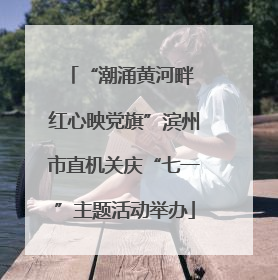 “潮涌黄河畔 红心映党旗”滨州市直机关庆“七一”主题活动举办