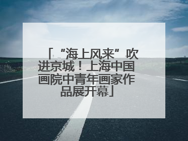 “海上风来”吹进京城！上海中国画院中青年画家作品展开幕