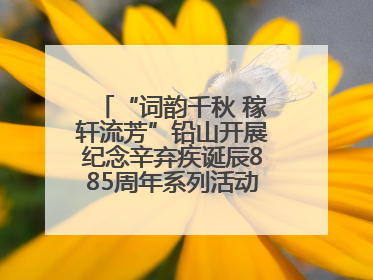 “词韵千秋 稼轩流芳”铅山开展纪念辛弃疾诞辰885周年系列活动（图）