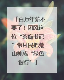 百万年薪不要了！团风这位“茶痴书记”带村民把荒山种成“绿色银行”