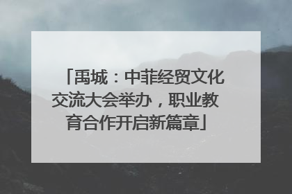禹城：中菲经贸文化交流大会举办，职业教育合作开启新篇章