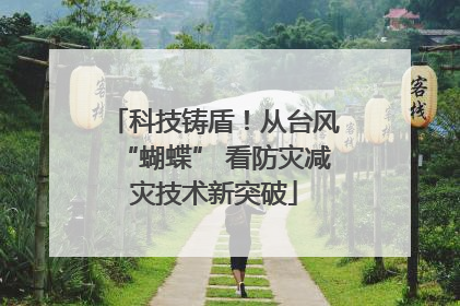 科技铸盾！从台风“蝴蝶” 看防灾减灾技术新突破