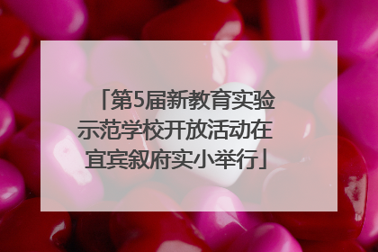 第5届新教育实验示范学校开放活动在宜宾叙府实小举行