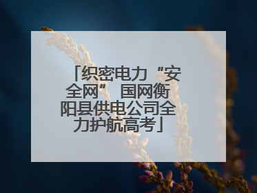 织密电力“安全网” 国网衡阳县供电公司全力护航高考