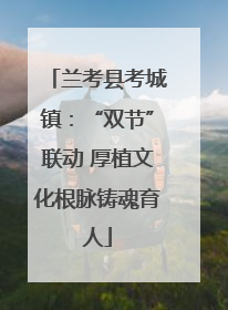 兰考县考城镇：“双节”联动 厚植文化根脉铸魂育人