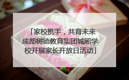 家校携手，共育未来 成都树德教育集团城厢学校开展家长开放日活动