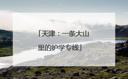 天津：一条大山里的护学专线