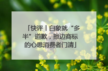 快评丨白象就“多半”道歉，擦边商标的心思消费者门清