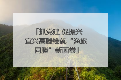 抓党建 促振兴 宜兴高塍绘就“渔旅同塍”新画卷