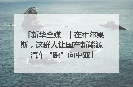 新华全媒+｜在霍尔果斯，这群人让国产新能源汽车“跑”向中亚