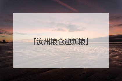 汝州粮仓迎新粮