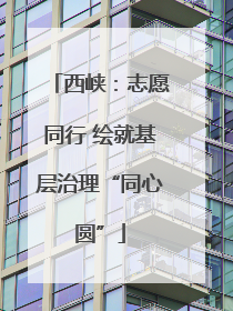西峡：志愿同行 绘就基层治理“同心圆”