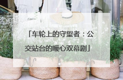 车轮上的守望者：公交站台的暖心双幕剧