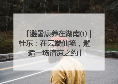 避暑康养在湖南①｜桂东：在云端仙境，邂逅一场清凉之约