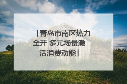 青岛市南区热力全开 多元场景激活消费动能