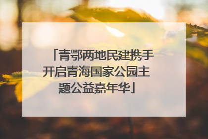青鄂两地民建携手开启青海国家公园主题公益嘉年华