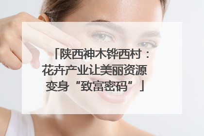 陕西神木铧西村：花卉产业让美丽资源变身“致富密码”