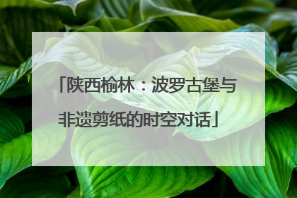 陕西榆林：波罗古堡与非遗剪纸的时空对话