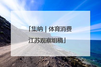 集纳｜体育消费江苏观察组稿